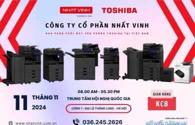 Thư Mời Tham Quan Gian Hàng Máy Photocopy Toshiba Tại Sự Kiện Ngày Truyền Thống Ngành Máy Văn Phòng Việt Nam 